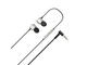 Слушалки LG Quad Beat 3, в черно-сребристо