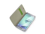 Калъфи Cellular line Backbook за Samsung Galaxy S7 Edge, в златисто