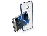Калъфи Cellular line ClearCrystal за Samsung Galaxy S7, черен-прозрачен