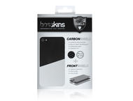 Калъфи Карбонов протектор Bosskins черен за iPhone 4/4S