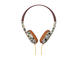 Слушалки Skullcandy Uproar, в бяло-винено