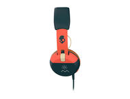 Слушалки Skullcandy Grind, в синьо-оранжево