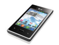 Смартфони LG Optimus L3 E400 1GB, черен цвят