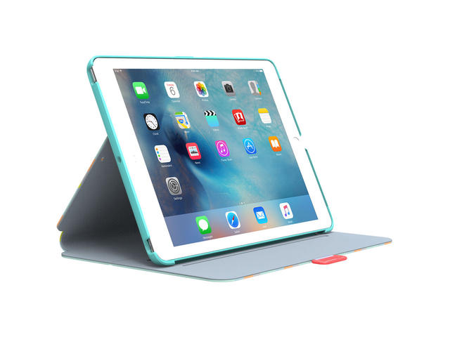 Калъфи за таблети Speck iPad Air Pro 9.7 StyleFolio,  PLAYA GEO CITRUS/WARNING ORANGE/MYKONOS BLUE