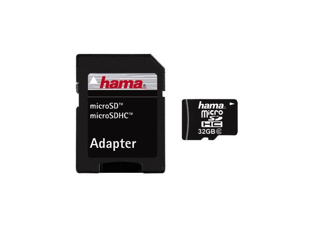Карти памет Hama microSD карта 32GB клас 6