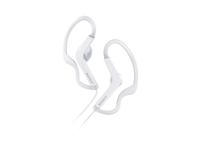 Слушалки Sony MDR-AS210, в бяло