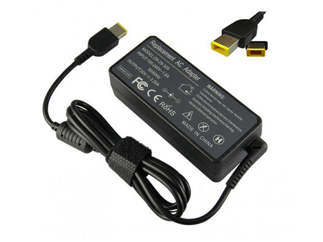 Захранвания за лаптопи Съвместим адаптер за Lenovo 20V 3.25A 65W (slim tip)