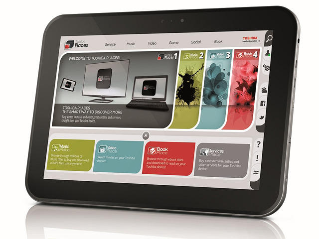 Таблети Toshiba Tablet AT300-103 32GB, сребрист цвят