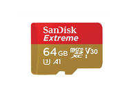Карти памет 64GB microSD SanDisk Extreme Class 10 + RescuePRO Deluxe