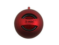 Слушалки XMI X-mini II портативен високоговорител, червен