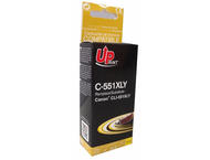 Консумативи Съвместим UPRINT CLI-551XL Yellow, Canon