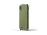 Калъфи Mujjo Leather Case - кожен кейс за iPhone Xs / X, зелен