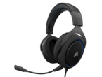 Слушалки Corsair HS50, в черно и синьо