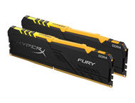 Оперативна памет 16GB (2х8GB) DDR4 2666MHz Kingston HyperX FURY RGB