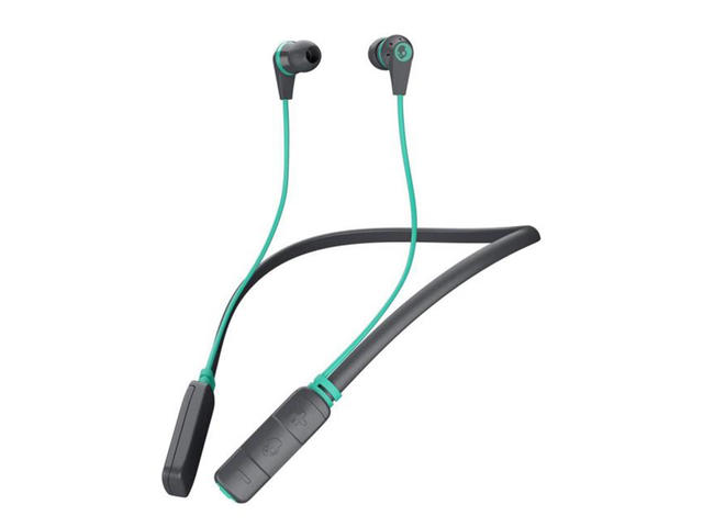 Слушалки Skullcandy Inkd 2.0 Wireless, сиви-зелени