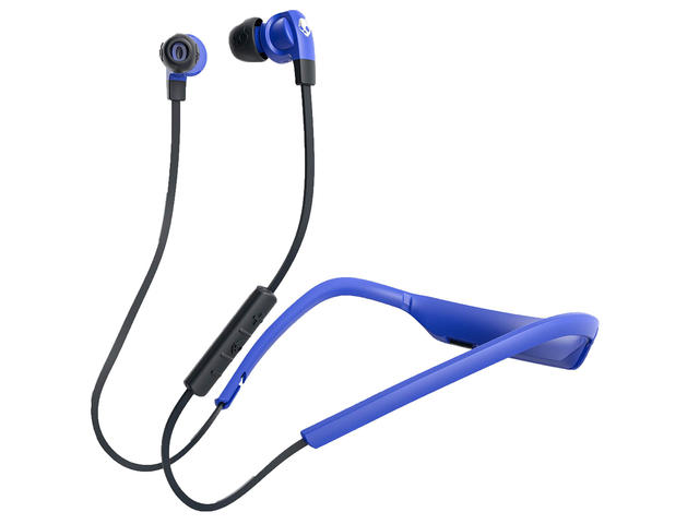 Слушалки Skullcandy Smokin Buds 2 Wireless, в черно-синьо