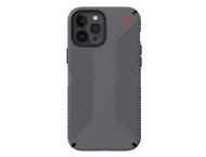 Калъфи Speck iPhone 12 Pro Max PRESIDIO2 GRIP - GRAPHITE GREY/GRAPHITE GREY/BOLD RED