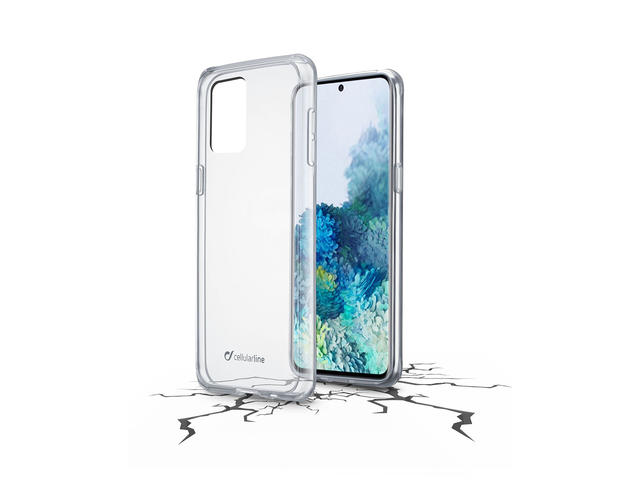 Защитно фолио Cellular line прозрачен твърд кейс ClearDuo за Samsung Galaxy A21s