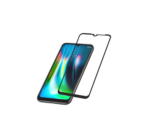 Защитно фолио Cellular line закалено стъкло за Motorola G9 Play/E7 Plus/G8 Power Lite, Черно