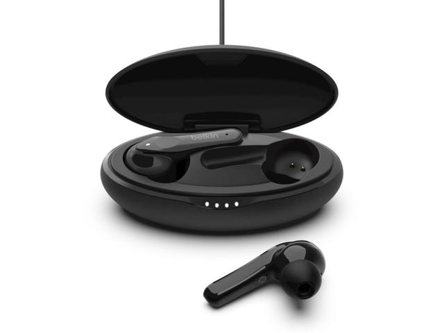 Слушалки Belkin SOUNDFORM Move True Wireless Earbuds (безжично зареждане)