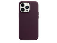 Калъфи Apple iPhone 13 Pro Leather Case with MagSafe - Dark Cherry