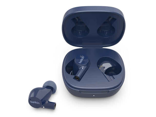 Слушалки Belkin SOUNDFORM™ Rise, сини