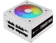 Захранвания за компютри CORSAIR CX650F RGB 80 PLUS Bronze Fully Modular White