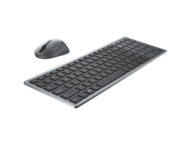 Клавиатури Dell Multi-Device Wireless Keyboard and Mouse - KM7120W - US International (QWERTY)