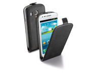 Калъфи Cellular line Flap Essential за Samsung Galaxyl I8190 S3 mini, в черно