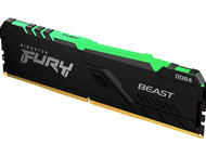 Оперативна памет 16GB DDR4 3200 MT/s Kingston FURY BEAST RGB Black