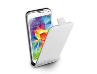 Калъфи Cellular Line Flap Essential за Samsung Galaxy S5 бял