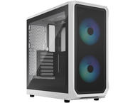 Кутии Fractal Design Focus 2 RGB White TG Clear Tint