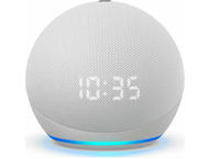 Колони Amazon Echo Dot 4 white, с часовник