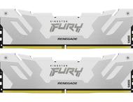 Оперативна памет 32GB (2x16GB) DDR5 6000 MT/s Kingston Fury Renegade White