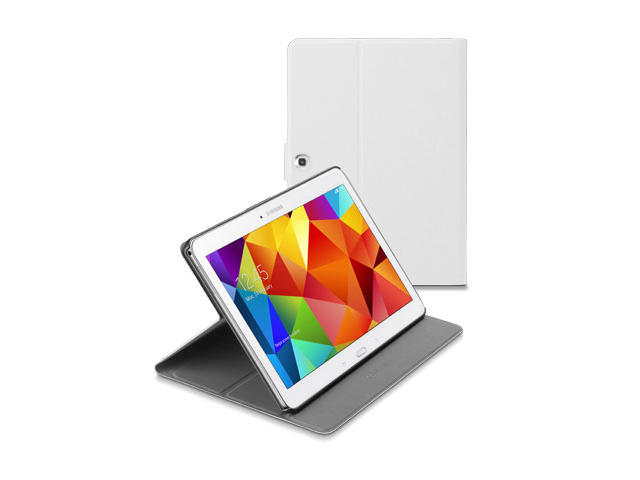 Калъфи за таблети Cellular line Folio за Samsung Galaxy tab 4 10", бял