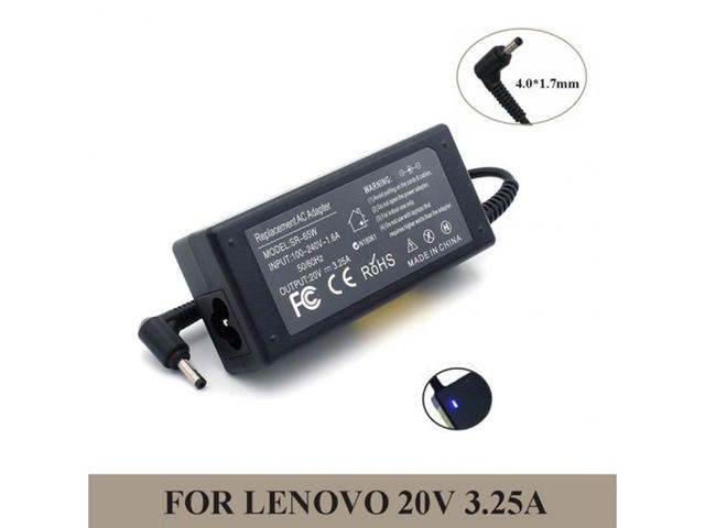 Захранвания за лаптопи Адаптер за лаптоп (Зарядно за лаптоп) Lenovo 65W 20V 3.25A 4.0x1.7mm