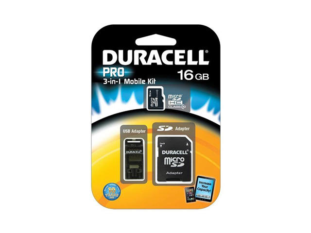 Карти памет 16GB microSDHC Duracell Pro Class 10