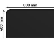 Падове Natec Colors Series Obsidian Black 800x400 мм