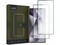 Защитно фолио Hofi Glass Pro Plus Tempered Glass 2.5D 2 Pack за Samsung Galaxy S24 Ultra (черен-прозрачен) 