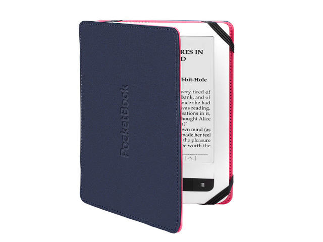 Калъфи за таблети Pocketbook Touch two-sided, в синьо/червено