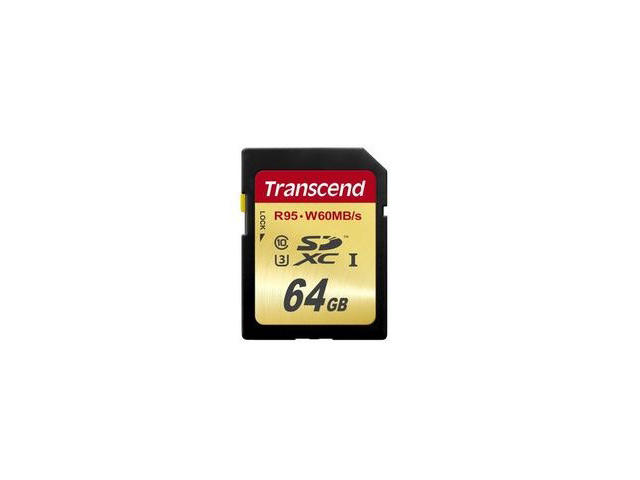 Карти памет Transcend 64GB SDXC Class 10