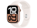 Смарт часовници Apple Watch Series 10 GPS 46mm Rose Gold Aluminium Case with Light Blush Sport Band - M/L