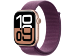 Смарт часовници Apple Watch S10 GPS 46mm Rose Gold Alu Case with Light Blush Sport Band - M/L