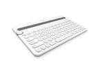 Стойки за мобилни устройства Logitech Bluetooth Multi-Device K480, в бяло