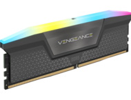 Оперативна памет 96GB (2x48GB) DDR5 6000 MT/s Corsair VENGEANCE RGB Gray