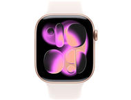 Смарт часовници Apple Watch S11 GPS 46mm Rose Gold Aluminium Case with Light Blush Sport Band - S/M