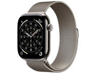 Смарт часовници Apple Watch S11 GPS + Cellular 46mm Natural Titanium Case with Natural Milanese Loop - M/L