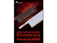 Клавиатури Madlions MAD 60 PRO - White, 8K, Gateron Jade Customized [Linear]