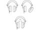 Слушалки Audio-Technica ATH-M20x, в черно