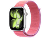 Каишки Apple Watch 46mm Sport Loop: Bright Guava Sport Loop (SEASONAL)